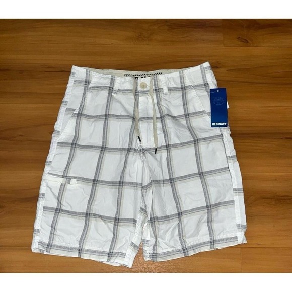 Old Navy Other - Mens NWT Old Navy Swim To Streets Plaid Drawstring‎ Board Shorts